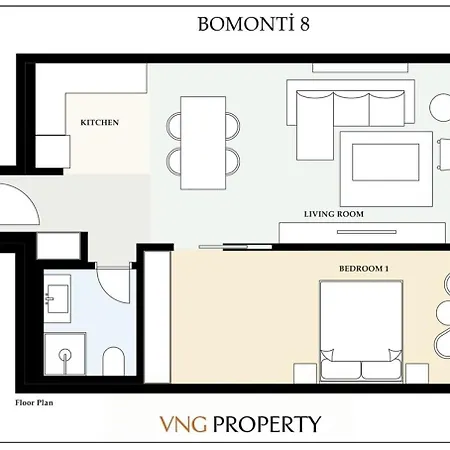 Lovely Modern 1bd Views W Poolgym! #222