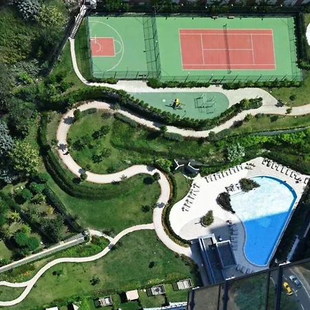בית נופש Lovely Modern 1bd Views W Poolgym! #222 איסטמבול